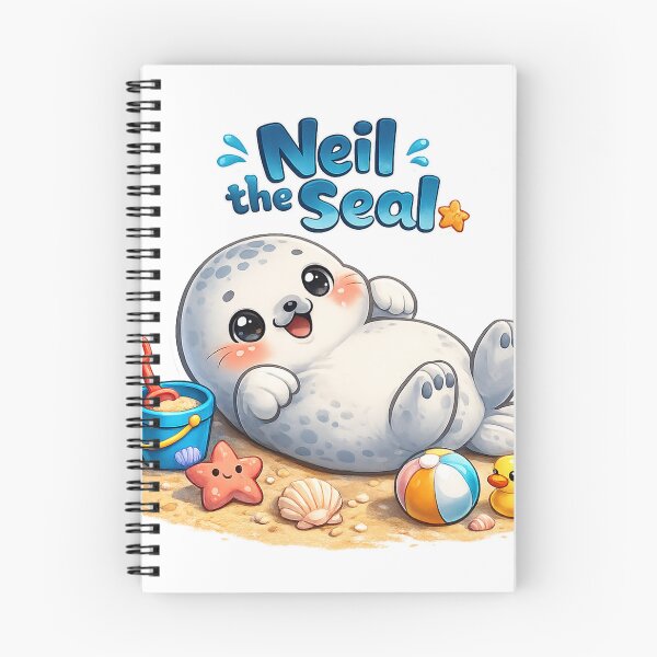 Item preview, Neil the Seal – Certified Beach Potato designed and sold by ucpstudio.