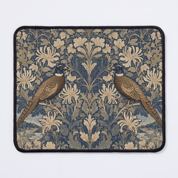 Item preview,  Beautiful William Morris nature with birds inspired pattern design tapestry lovely designed and sold by Vintage Designs +.