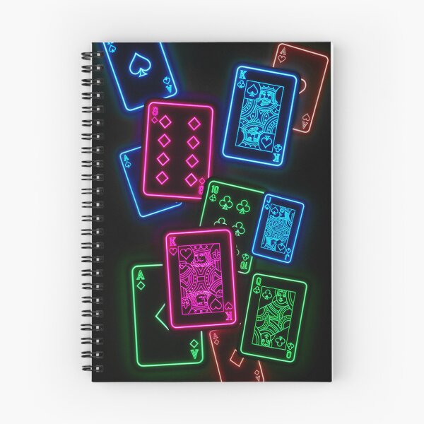 Item preview, Neon Playing Cards Arrangement designed and sold by Exodoi.