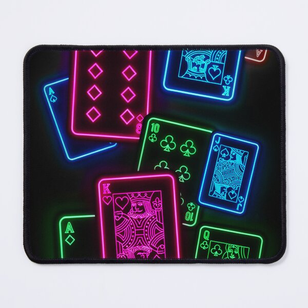 Item preview, Neon Playing Cards Arrangement designed and sold by Exodoi.