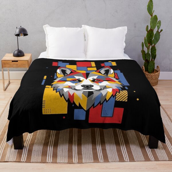 Item preview, Funny Akita Colorful Blocks Geometric Art Mom Dad Kids designed and sold by FurryHavenPH.