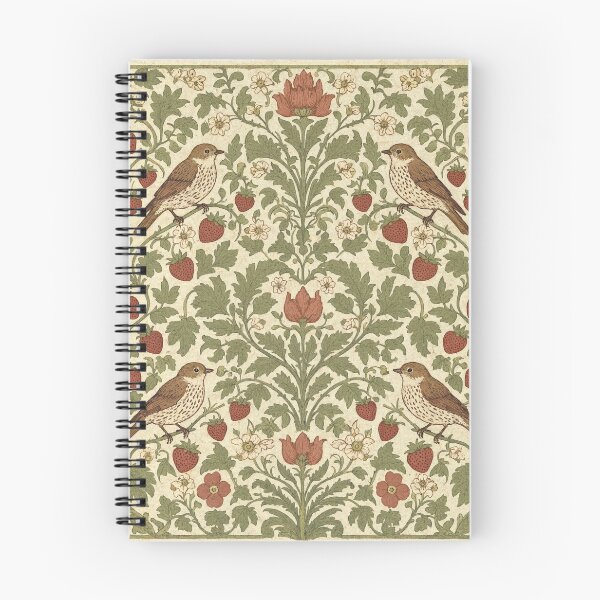 Item preview,  Beautiful William Morris nature with birds inspired pattern design tapestry lovely designed and sold by Vintage Designs +.