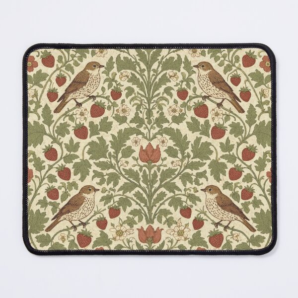 Item preview,  Beautiful William Morris nature with birds inspired pattern design tapestry lovely designed and sold by Vintage Designs +.