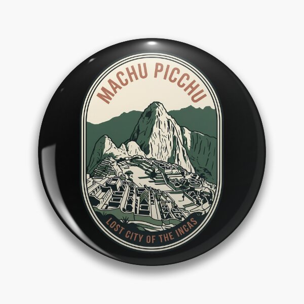Item preview, Machu Picchu Peru Vintage Travel Emblem Inca City designed and sold by k3rstman1.