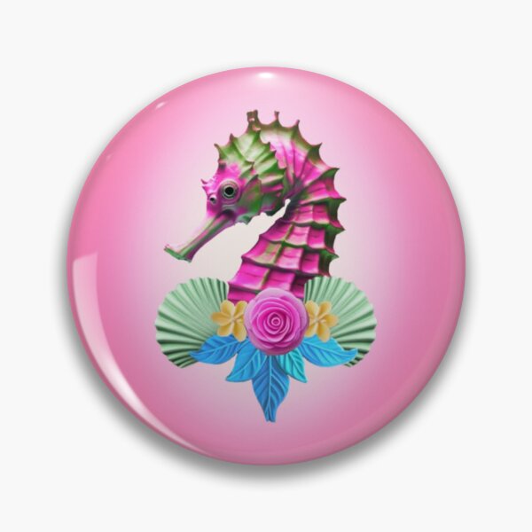 Item preview, Psycho Seahorse, pink designed and sold by MissMelsa.
