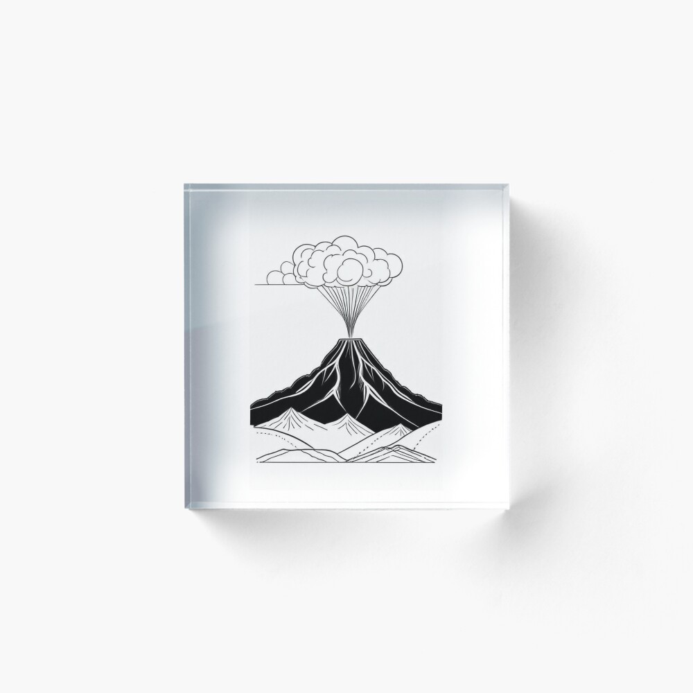 Vista previa del artículo con la obra «Bloque acrílico», diseñado y vendido por Reverso-Design.
