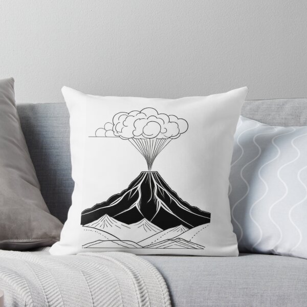 Item preview, Art - Volcano, Graphic Style Inspired by Ukiyo-e Prints designed and sold by Reverso-Design.