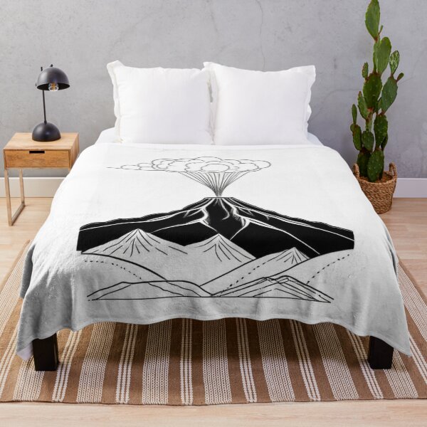 Item preview, Art - Volcano, Graphic Style Inspired by Ukiyo-e Prints designed and sold by Reverso-Design.