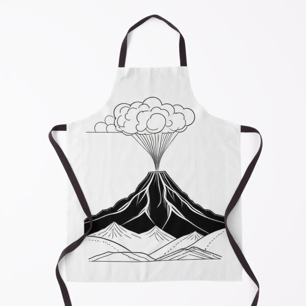 Item preview, Art - Volcano, Graphic Style Inspired by Ukiyo-e Prints designed and sold by Reverso-Design.