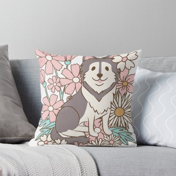Item preview, Vintage Botanical Husky designed and sold by Mahunkaz-Studio.
