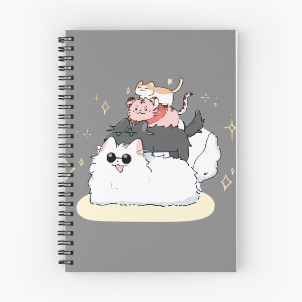 Item preview, Fluffy Stack of Cursed Spirits designed and sold by Darogapari.
