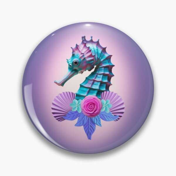 Item preview, Psycho Seahorse, lilac designed and sold by MissMelsa.