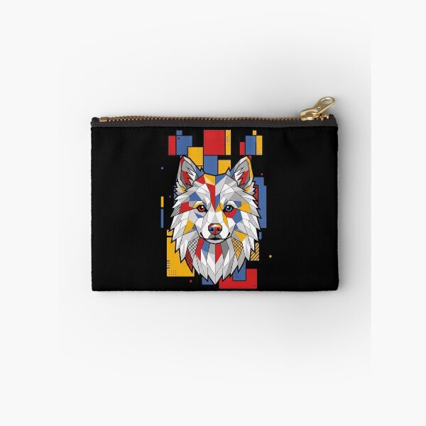 Item preview, Funny American Eskimo Colorful Blocks Geometric Art Mom Dad Kids designed and sold by FurryHavenPH.
