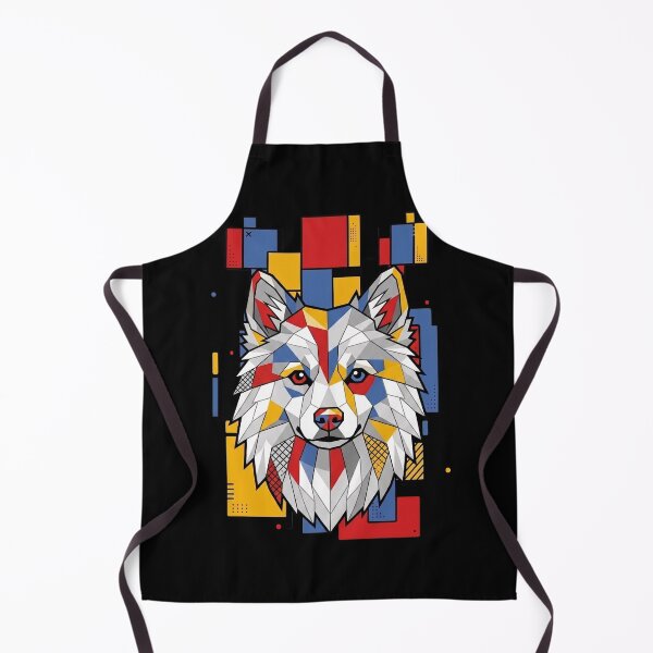Item preview, Funny American Eskimo Colorful Blocks Geometric Art Mom Dad Kids designed and sold by FurryHavenPH.