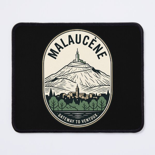 Item preview, Malaucene Mont Ventoux Vintage Travel Emblem designed and sold by k3rstman1.