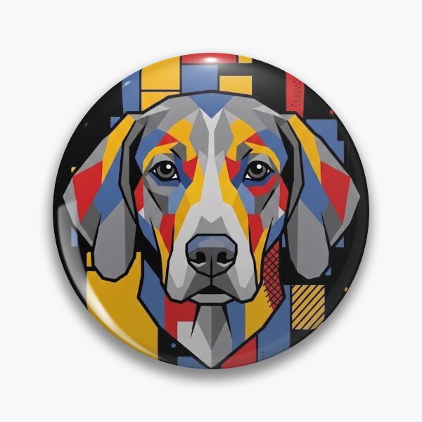 Item preview, Funny American Foxhound Colorful Blocks Geometric Art Mom Dad Kids designed and sold by FurryHavenPH.