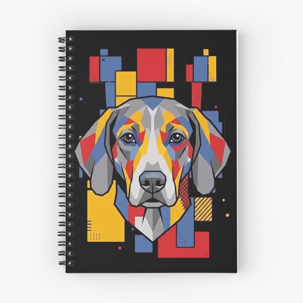 Item preview, Funny American Foxhound Colorful Blocks Geometric Art Mom Dad Kids designed and sold by FurryHavenPH.