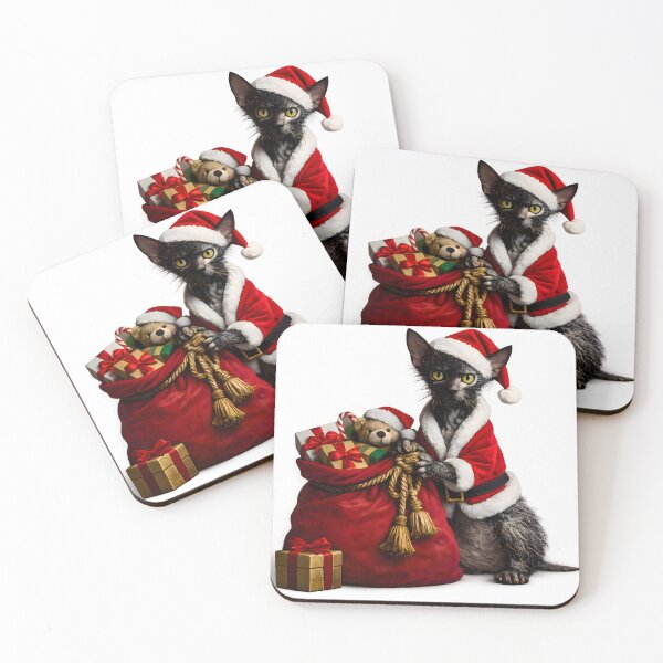 Item preview, Santa Lykoi Cat  designed and sold by Sp3ctrumOfColor.