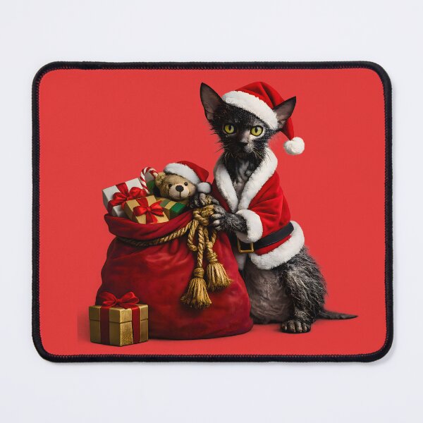 Item preview, Santa Lykoi Cat designed and sold by Sp3ctrumOfColor.