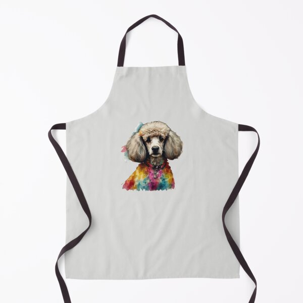 Item preview, Geometric Poodle - Modern Pet Art designed and sold by Tklezardesigns.