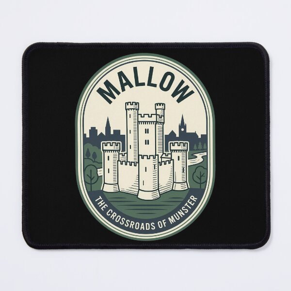 Item preview, Mallow Ireland Vintage Travel Emblem Castle designed and sold by k3rstman1.