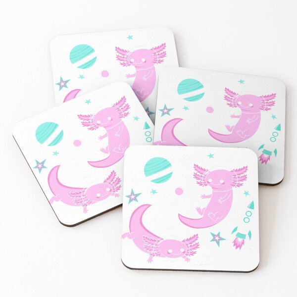 Item preview, Cosmic Pastel Space Axolotl designed and sold by Mahunkaz-Studio.