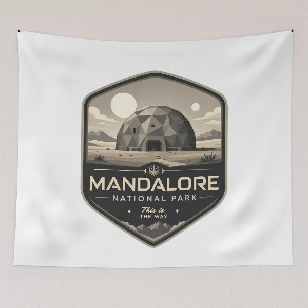 Item preview, Mandalore National Park - This is the Way!  designed and sold by FrontierCosmic.