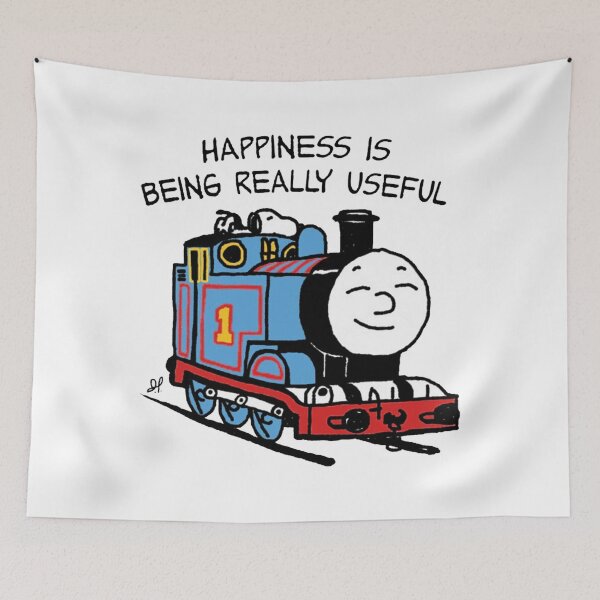 Item preview, Happiness Is Being Really Useful  designed and sold by JackyMirenden.