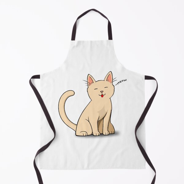 Item preview, Cute Meowing Cat with Tongue Out Illustration designed and sold by SandaiMaker.