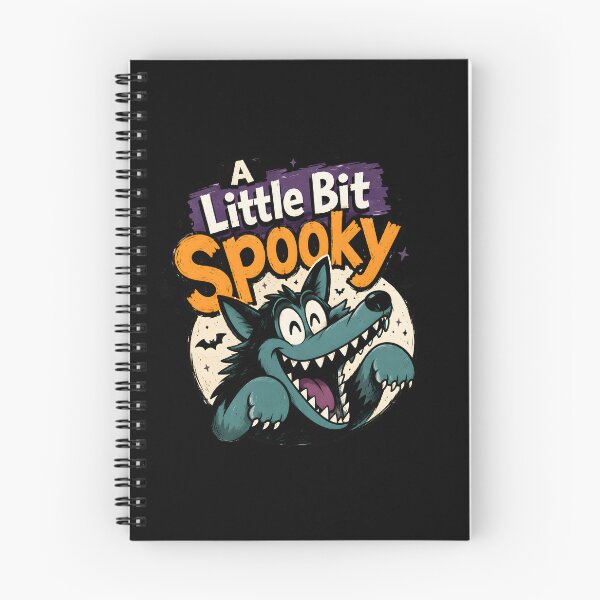 Item preview, A Little Bit Spooky Cute Halloween Werewolf Cartoon Art designed and sold by DrawHandArt.