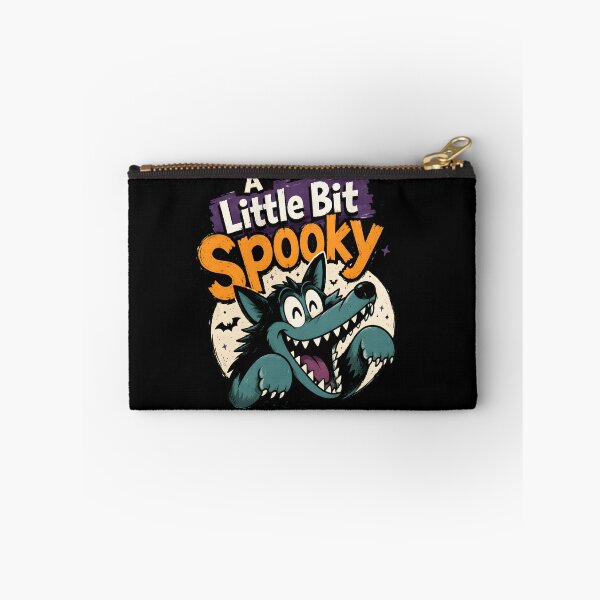 Item preview, A Little Bit Spooky Cute Halloween Werewolf Cartoon Art designed and sold by DrawHandArt.