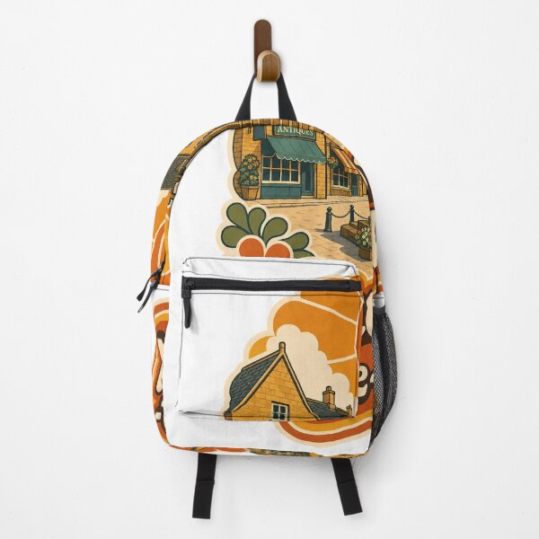 Item preview, Stow-on-the-Wold England Travel Souvenir - Retro Illustration designed and sold by VisualArtsOasis.