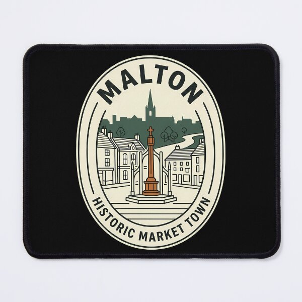 Item preview, Malton Historic Market Town Vintage Travel Emblem designed and sold by k3rstman1.