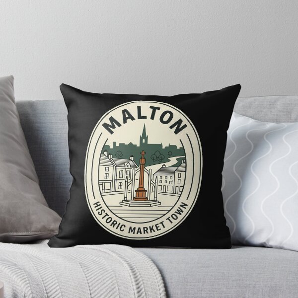 Item preview, Malton Historic Market Town Vintage Travel Emblem designed and sold by k3rstman1.