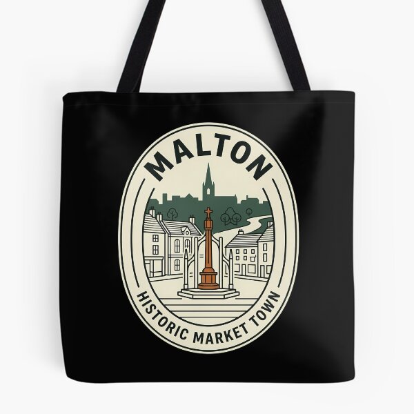 Item preview, Malton Historic Market Town Vintage Travel Emblem designed and sold by k3rstman1.
