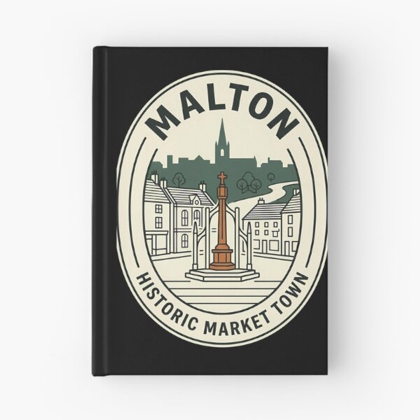 Item preview, Malton Historic Market Town Vintage Travel Emblem designed and sold by k3rstman1.