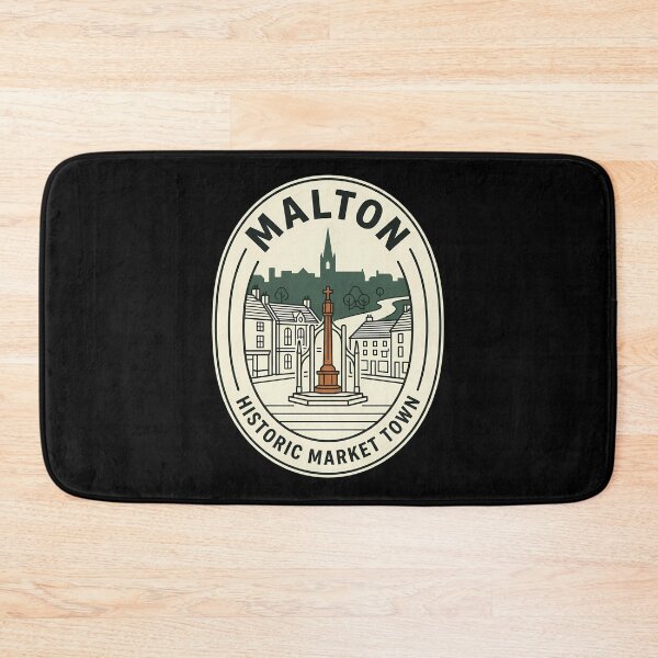 Item preview, Malton Historic Market Town Vintage Travel Emblem designed and sold by k3rstman1.