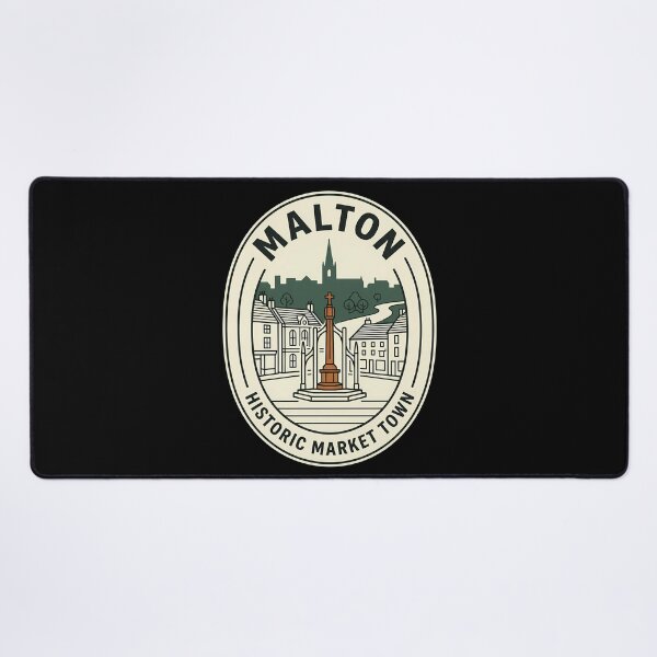 Item preview, Malton Historic Market Town Vintage Travel Emblem designed and sold by k3rstman1.
