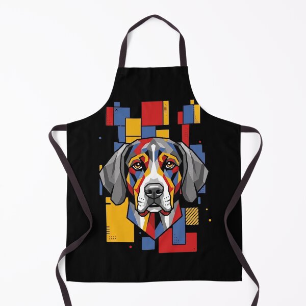 Item preview, Funny American English Coonhound Colorful Blocks Geometric Art Mom Dad Kids designed and sold by FurryHavenPH.