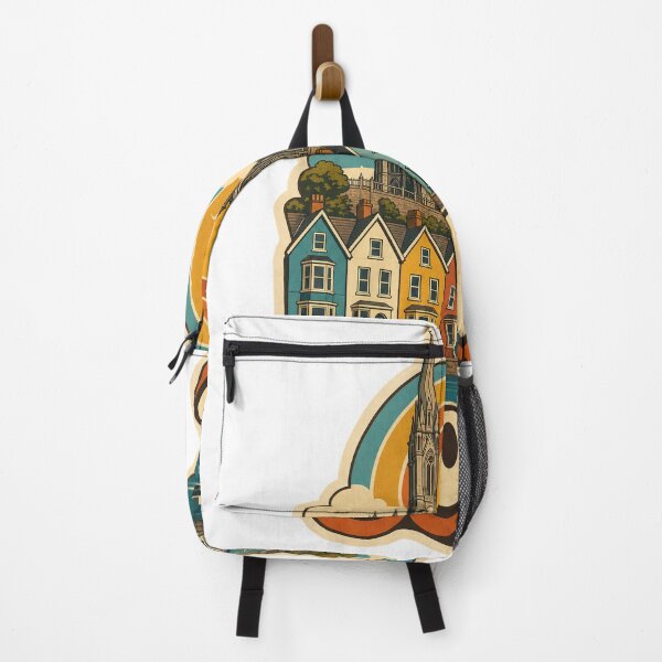 Item preview, Cobh Ireland Travel Souvenir - Retro Illustration designed and sold by VisualArtsOasis.