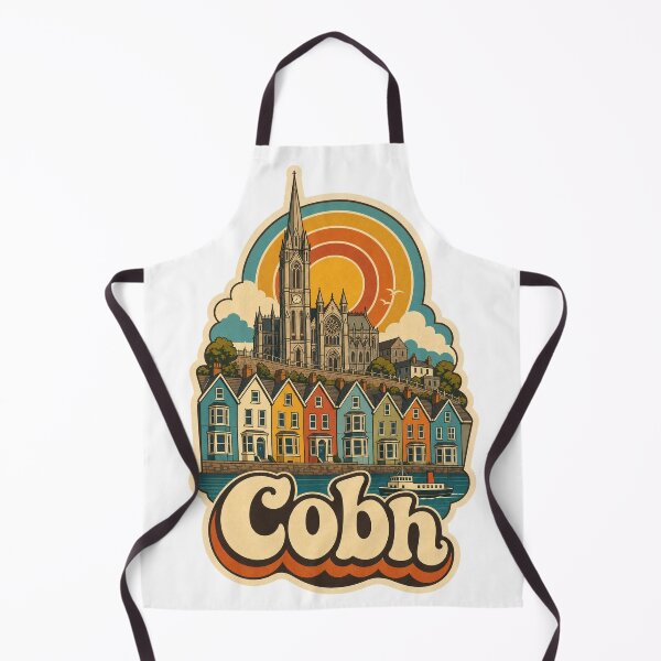 Item preview, Cobh Ireland Travel Souvenir - Retro Illustration designed and sold by VisualArtsOasis.