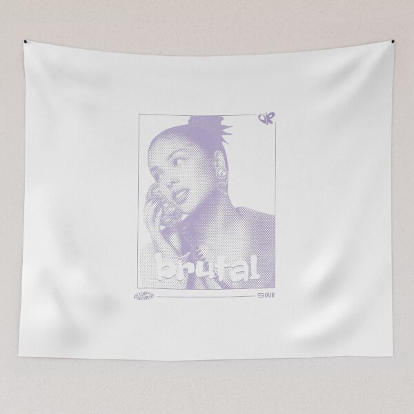 Item preview, Olivia Brutal Halftone Poster Art designed and sold by gringoods.