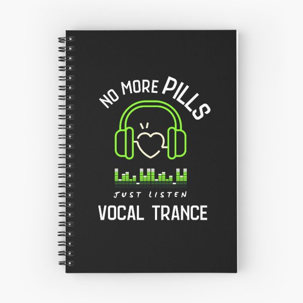 Item preview, No más pastillas, solo escucha trance vocal designed and sold by Anna Sacha.