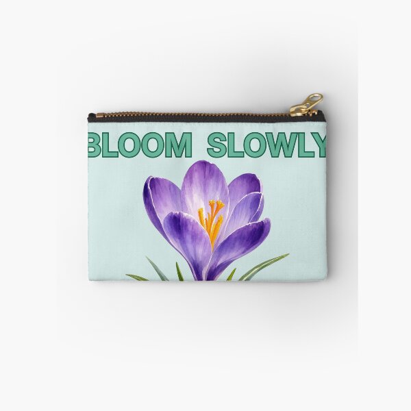 Item preview, Bloom slowly typography  designed and sold by Krishnacre8.