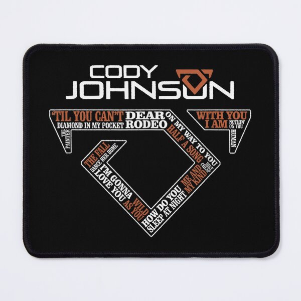 Item preview, Cody Johnson Country Music Typography Song Lyrics Diamond Shape designed and sold by KistanosMeka.