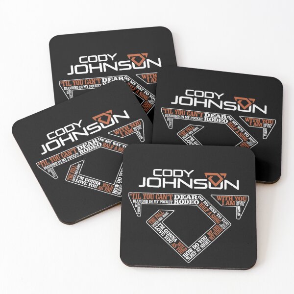 Item preview, Cody Johnson Country Music Typography Song Lyrics Diamond Shape designed and sold by KistanosMeka.