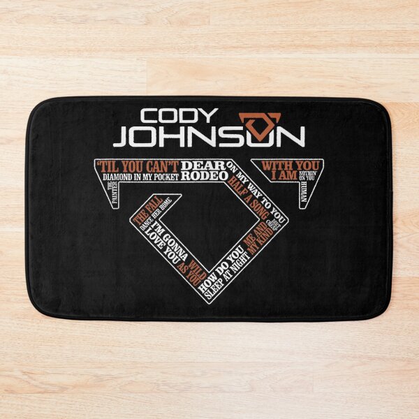 Item preview, Cody Johnson Country Music Typography Song Lyrics Diamond Shape designed and sold by KistanosMeka.