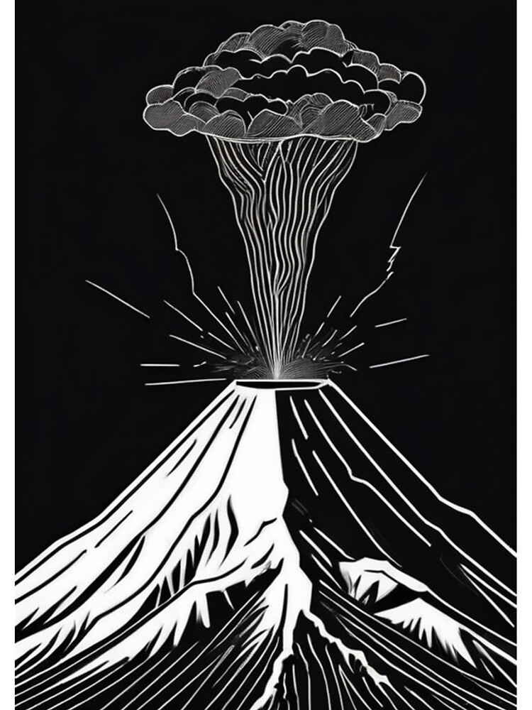 Imagen 4 de 4, Funda de iPhone con la obra Nature - Erupting Volcano, Power of Nature, diseñada y vendida por Reverso-Design.