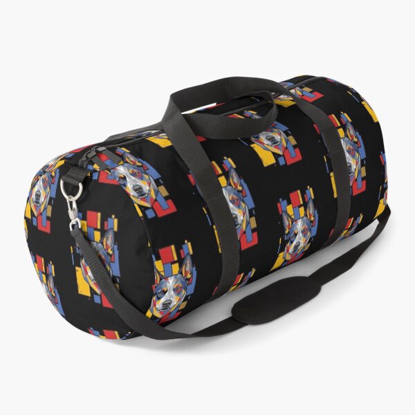 Item preview, Funny Australian Cattle Colorful Blocks Geometric Art Mom Dad Kids designed and sold by FurryHavenPH.