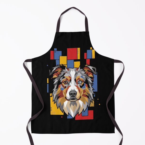 Item preview, Funny Australian Retriever Colorful Blocks Geometric Art Mom Dad Kids designed and sold by FurryHavenPH.